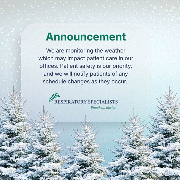 Respiratory Specialists, Pulmonary & Sleep Medicine in Wyomissing, PA pop-up message