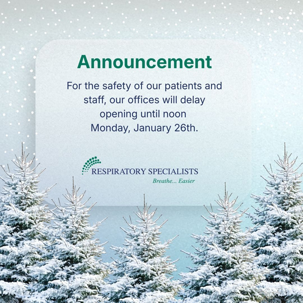 Respiratory Specialists, Pulmonary & Sleep Medicine in Wyomissing, PA pop-up message