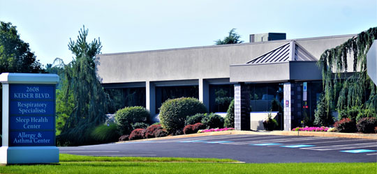 Main office of Respiratory Specialists, pulmonary & sleep medicine in Wyomissing, PA